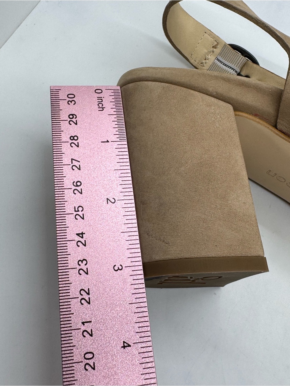 Paul Green Suede Slingback Sandals Size UK 5.5 US 8 Block Heel Comfort - Picture 10 of 12